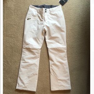 Women’s Size 8 White Obermeyer Ski Pants